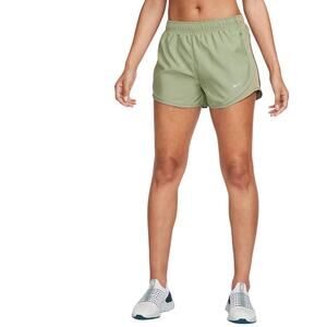 NIKE Dri-FIT Tempo Running Shorts Elastic Waist Lightweight Green Womens Size S